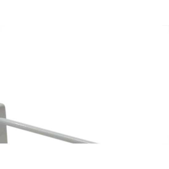 Gancho Painel Ms Branco 4,5Mmx10Cm 10018 - Kit C/25 Gancho Painel Ms Branco 4,5Mmx10Cm 10018 - Kit C/25