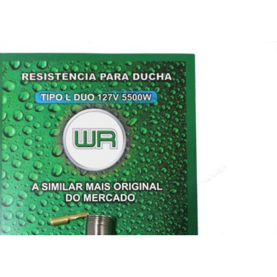 Resistencia Tipo Duo Shower Wr 127V 5500W 7448 Resistencia Tipo Duo Shower Wr 127V 5500W 7448