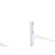 Suporte Prateleira Multivisao Aco Simples Branco 20Cm Trilho Ss-20 Suporte Prateleira Multivisao Aco Simples Branco 20Cm Trilho Ss-20