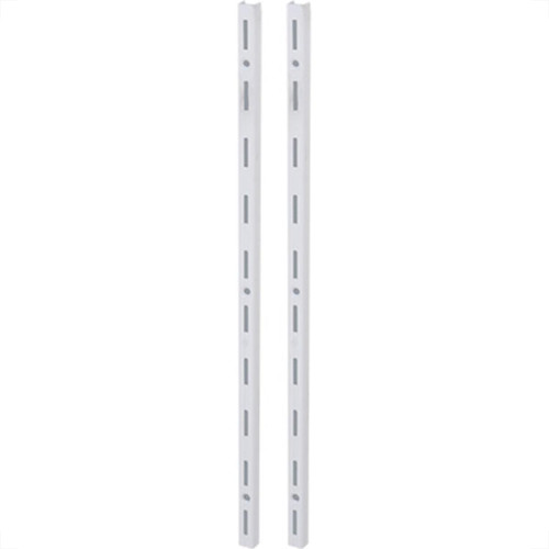 Trilho Prateleira Multivisao Aco Simples Branco 1,5m Ts-150 Trilho Prateleira Multivisao Aco Simples Branco 1,5m Ts-150
