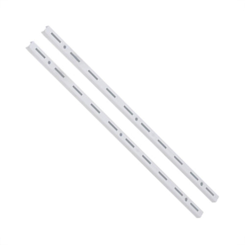 Trilho Prateleira Multivisao Aco Simples Branco 1,5m Ts-150 Trilho Prateleira Multivisao Aco Simples Branco 1,5m Ts-150