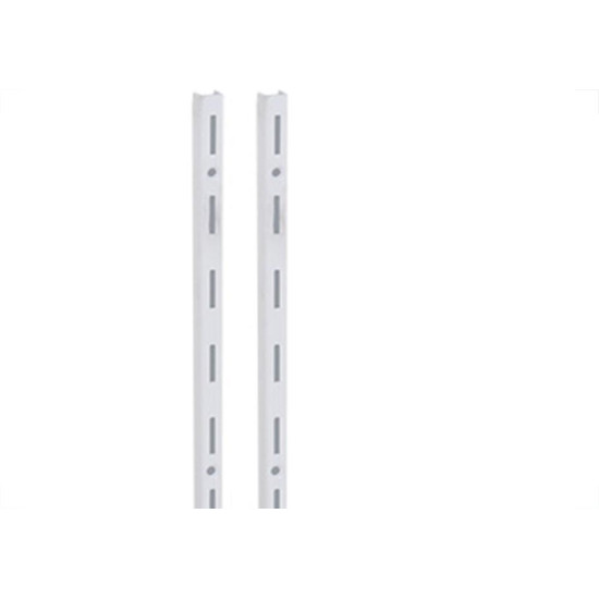 Trilho Prateleira Multivisao Aco Simples Branco 1,5m Ts-150 Trilho Prateleira Multivisao Aco Simples Branco 1,5m Ts-150