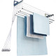 Varal Individual Maxeb Aco Teto/Parede 1,0M 7005 Varal Individual Maxeb Aco Teto/Parede 1,0M 7005