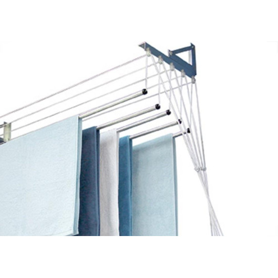 Varal Individual Maxeb Aco Teto/Parede 1,0M 7005 Varal Individual Maxeb Aco Teto/Parede 1,0M 7005