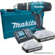 Furadeira/Parafusadeira Makita Impacto 18V Bateria Bivolt Dhp453Y001