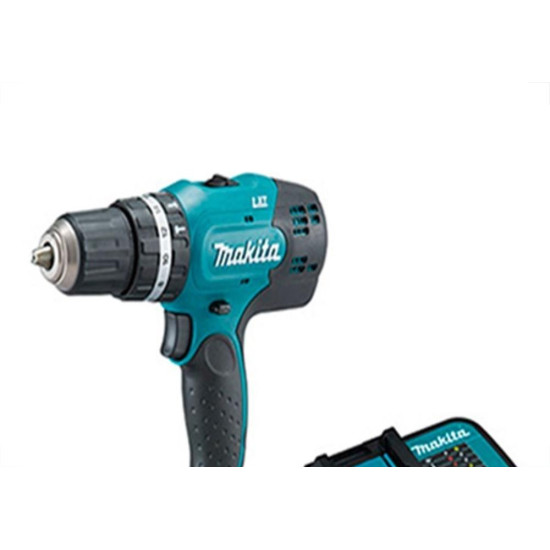 Furadeira/Parafusadeira Makita Impacto 18V Bateria Bivolt Dhp453Y001