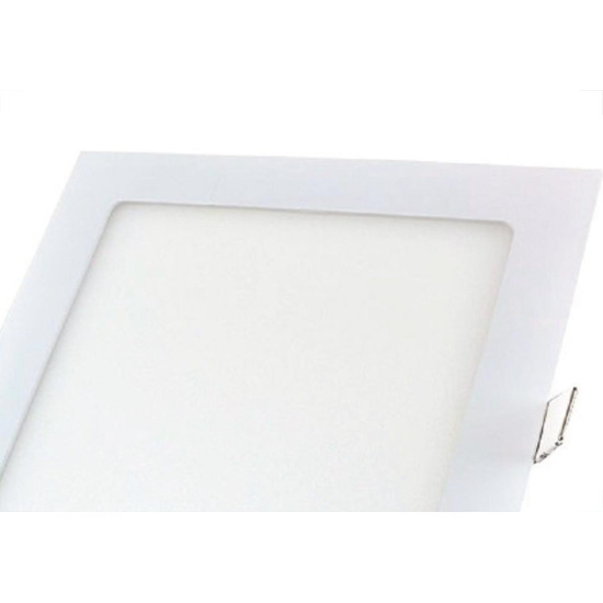 Luminaria Led Plafon Ecolume Embutir Quadrado 18W 6000K 27208