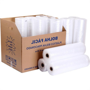 Plastico Bolha Para Embalagem Atco 60Cm X 10M 100800