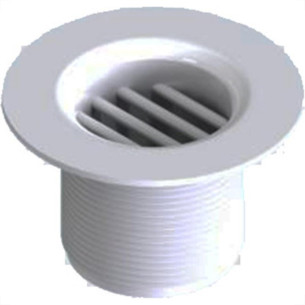 Valvula Tanque Plastica Valeplast Branca 1.1/2'' 72.085