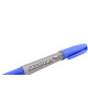 Caneta Marcacao Permanente Brasfort Ponta Fina Azul 7854 - Kit C/12 Caneta Marcacao Permanente Brasfort Ponta Fina Azul 7854 - Kit C/12