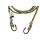 Elastico Para Bagageiro Brasfort 2,00M Garra Metal 7870 - Kit C/10 Elastico Para Bagageiro Brasfort 2,00M Garra Metal 7870 - Kit C/10