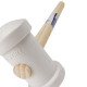 Martelo Azulejista Borracha Brasfort Medio Branco 7876 Martelo Azulejista Borracha Brasfort Medio Branco 7876