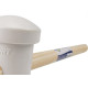 Martelo Azulejista Borracha Brasfort Medio Branco 7876 Martelo Azulejista Borracha Brasfort Medio Branco 7876