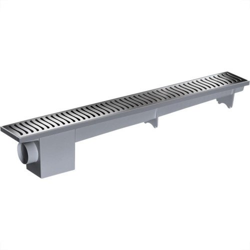 Ralo Linear Modulavel Herc 50Cm Cromado 4029 Ralo Linear Modulavel Herc 50Cm Cromado 4029