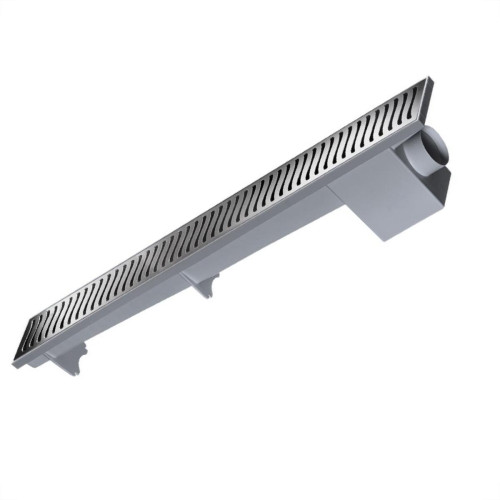 Ralo Linear Modulavel Herc 50Cm Cromado 4029 Ralo Linear Modulavel Herc 50Cm Cromado 4029