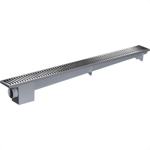 Ralo Linear Modulavel Herc 70Cm Cromado 4030 Ralo Linear Modulavel Herc 70Cm Cromado 4030
