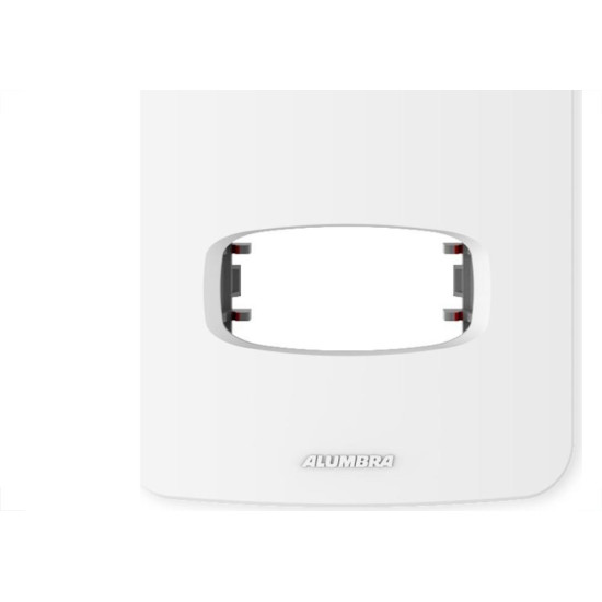 Placa Alumbra Gracia 4X2 Branca (2 Modulos Distanciados) 85301