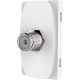 Modulo Alumbra Gracia 1 Tomada Coaxial Branco 85318 Modulo Alumbra Gracia 1 Tomada Coaxial Branco 85318
