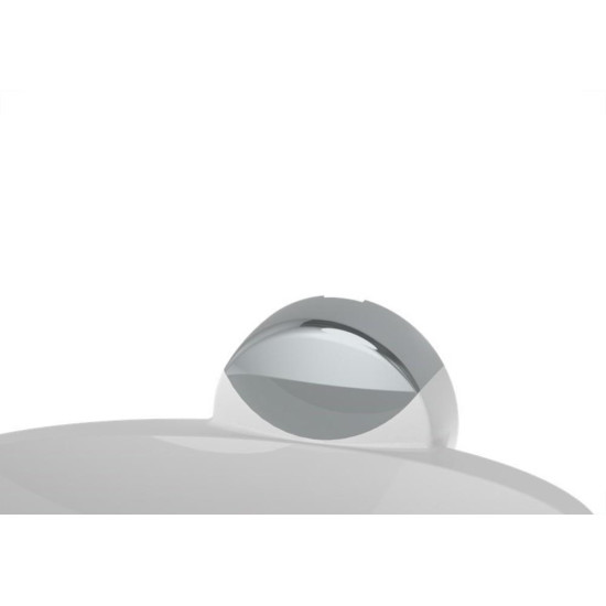 Acessorio Wc Herc Lavello Saboneteira Branca/Cromada 4061