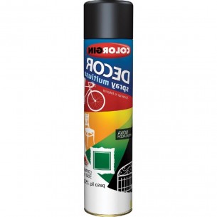 Spray Colorgin Decor Grafite Metalico 360Ml 8661