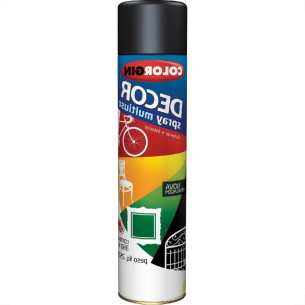Tinta Spray Colorgin Dã‰Cor Marrom Cafe 360Ml 8821