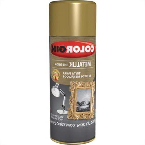 Tinta Spray Colorgin Metalik Bronze 350Ml 55 Tinta Spray Colorgin Metalik Bronze 350Ml 55