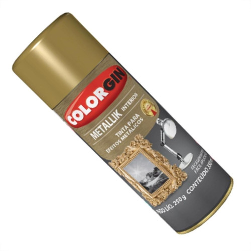 Tinta Spray Colorgin Metalik Cobre 350Ml 54 Tinta Spray Colorgin Metalik Cobre 350Ml 54
