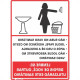 Placa Sinalizacao Poliestireno 15X20 ''procedimento Sanitario Feminino'' 220Ag Placa Sinalizacao Poliestireno 15X20 ''procedimento Sanitario Feminino'' 220Ag