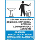Placa Sinalizacao Poliestireno 15X20 ''Procedimento Sanitario Masculino'' 220Ah Placa Sinalizacao Poliestireno 15X20 ''Procedimento Sanitario Masculino'' 220Ah