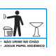 Placa Sinalizacao Poliestireno 15X20 ''Procedimento Sanitario Masculino'' 220Ah Placa Sinalizacao Poliestireno 15X20 ''Procedimento Sanitario Masculino'' 220Ah