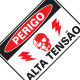 Placa Sinalizacao Poliestireno 20X30 ''Perigo Alta Tensao'' 250Ao Placa Sinalizacao Poliestireno 20X30 ''Perigo Alta Tensao'' 250Ao