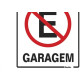 Placa Sinalizacao Poliestireno 20X30 ''Atencao Garagem'' 250Az Placa Sinalizacao Poliestireno 20X30 ''Atencao Garagem'' 250Az