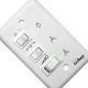 Controle Ventilador Techna Capacitivo 127V Branco Vt-007 Controle Ventilador Techna Capacitivo 127V Branco Vt-007