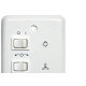 Controle Ventilador Techna Capacitivo 127V Branco Vt-007 Controle Ventilador Techna Capacitivo 127V Branco Vt-007