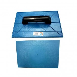 Desempenadeira Pvc Giraldi 22X34 Lisa Azul 