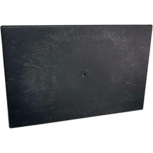 Desempenadeira Pvc Giraldi 18X30 Lisa Preta 