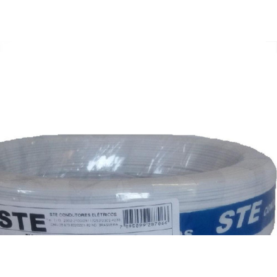 Fio Telefone 1 Par Cci Ste Branco 200M Pr 798