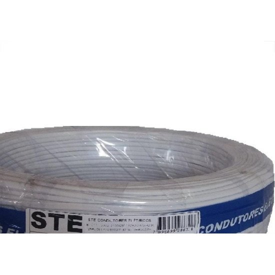 Cabo Alarme Ste 6 Vias 0,40Mm 100M 162 Pr 735 Cabo Alarme Ste 6 Vias 0,40Mm 100M 162 Pr 735