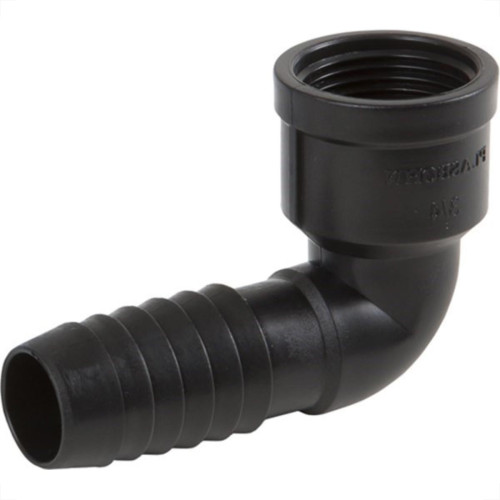 Plasbohn Preto Cotovelo Interno 3/4'' 2446 - Kit C/25 Plasbohn Preto Cotovelo Interno 3/4'' 2446 - Kit C/25
