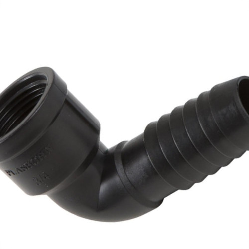 Plasbohn Preto Cotovelo Interno  1'' 2447 - Kit C/25