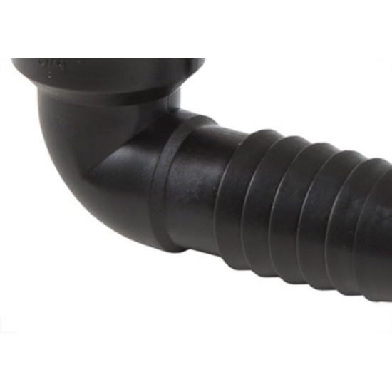 Plasbohn Preto Cotovelo Interno  1'' 2447 - Kit C/25