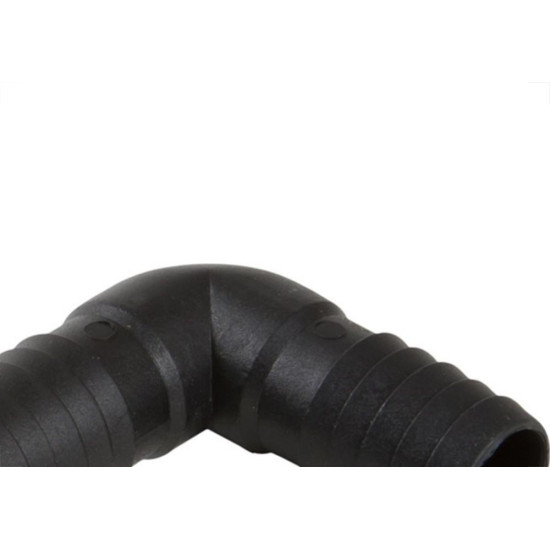 Plasbohn Preto Cotovelo Interno Duplo 1'' 2473 - Kit C/25 Plasbohn Preto Cotovelo Interno Duplo 1'' 2473 - Kit C/25