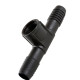 Plasbohn Preto Tee Interno 1'' 2451 - Kit C/25 Plasbohn Preto Tee Interno 1'' 2451 - Kit C/25