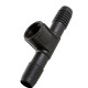 Plasbohn Preto Tee Interno 1.1/4'' 2472 - Kit C/10 Plasbohn Preto Tee Interno 1.1/4'' 2472 - Kit C/10