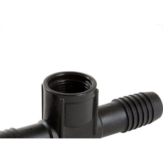 Plasbohn Preto Tee Interno 2'' 2466 - Kit C/5 Plasbohn Preto Tee Interno 2'' 2466 - Kit C/5