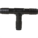 Plasbohn Preto Tee Interno Triplo 1/2'' 2412 - Kit C/25 Plasbohn Preto Tee Interno Triplo 1/2'' 2412 - Kit C/25