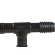 Plasbohn Preto Tee Interno Triplo 1/2'' 2412 - Kit C/25 Plasbohn Preto Tee Interno Triplo 1/2'' 2412 - Kit C/25