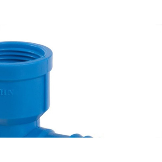 Plasbohn Azul Cotovelo Interno 1/2'' 2455 - Kit C/25 Plasbohn Azul Cotovelo Interno 1/2'' 2455 - Kit C/25