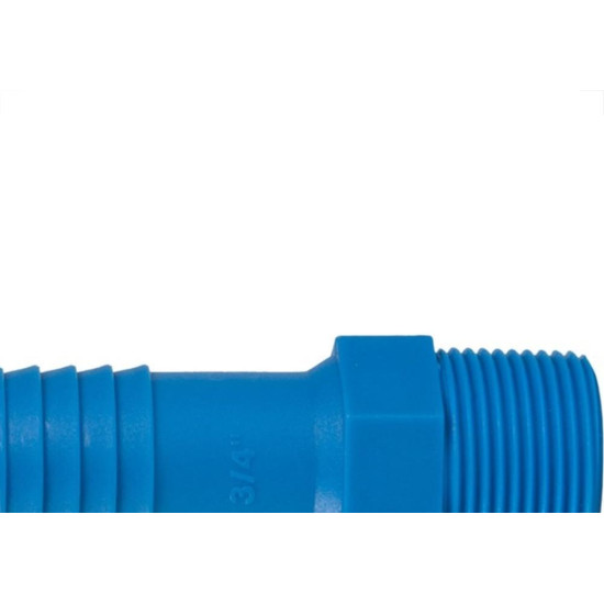 Plasbohn Azul Adaptador Interno Rosca Externa 1'' 2426 - Kit C/25 Plasbohn Azul Adaptador Interno Rosca Externa 1'' 2426 - Kit C/25