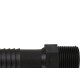 Plasbohn Preto Adaptador Interno Rosca Externa 1'' 2404 - Kit C/25 Plasbohn Preto Adaptador Interno Rosca Externa 1'' 2404 - Kit C/25